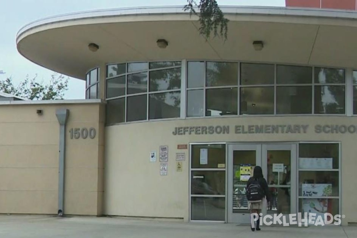 Photo of Pickleball at Jefferson Elementary School